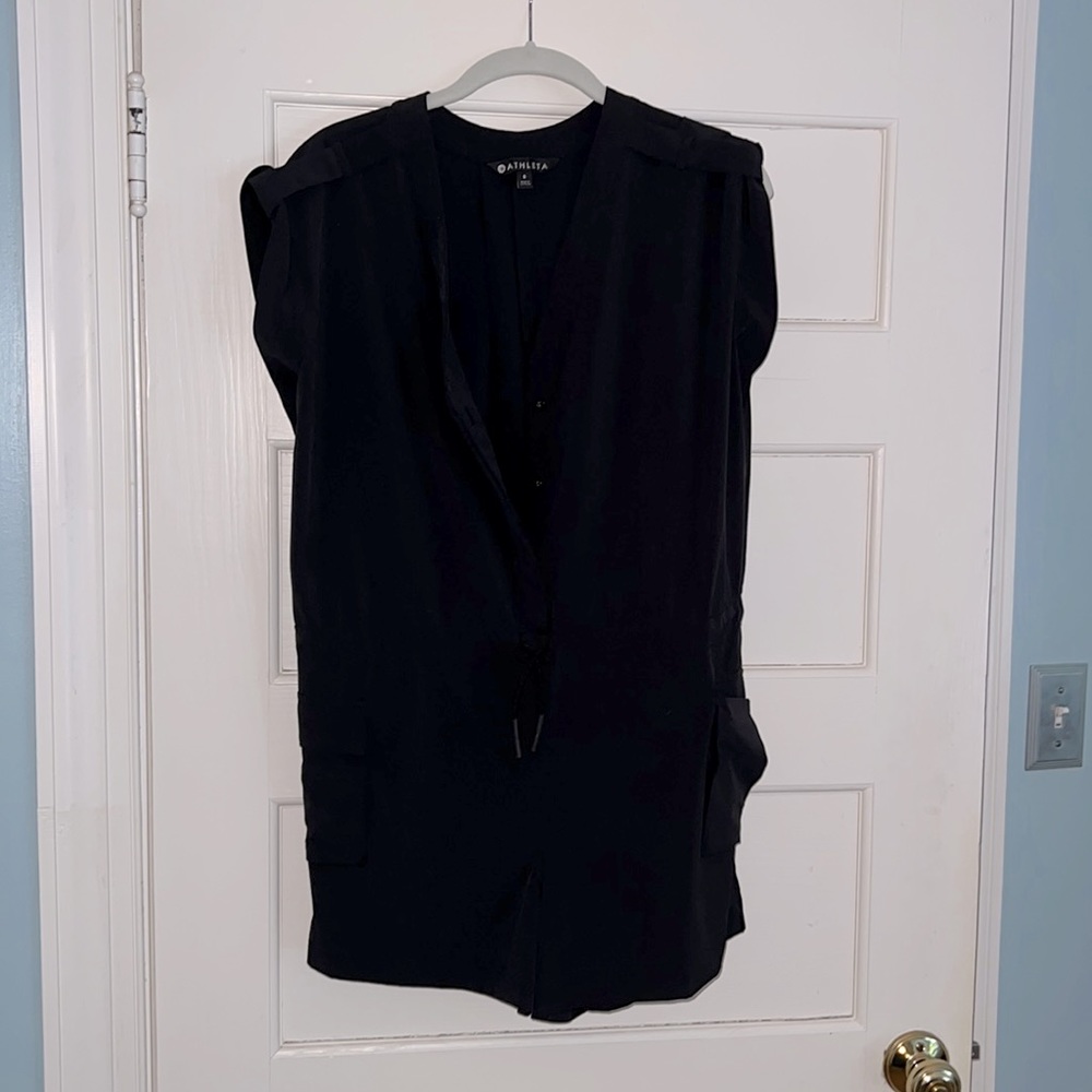 Athleta Black Romper Size 6